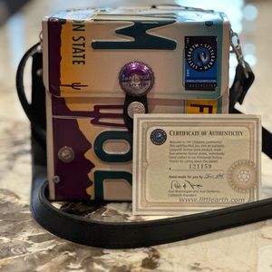 Collectible Littlearth Arizona License Plate Crossbody purse.
